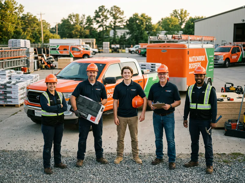 Natiowide Roofers - roof installation in Coralville near me